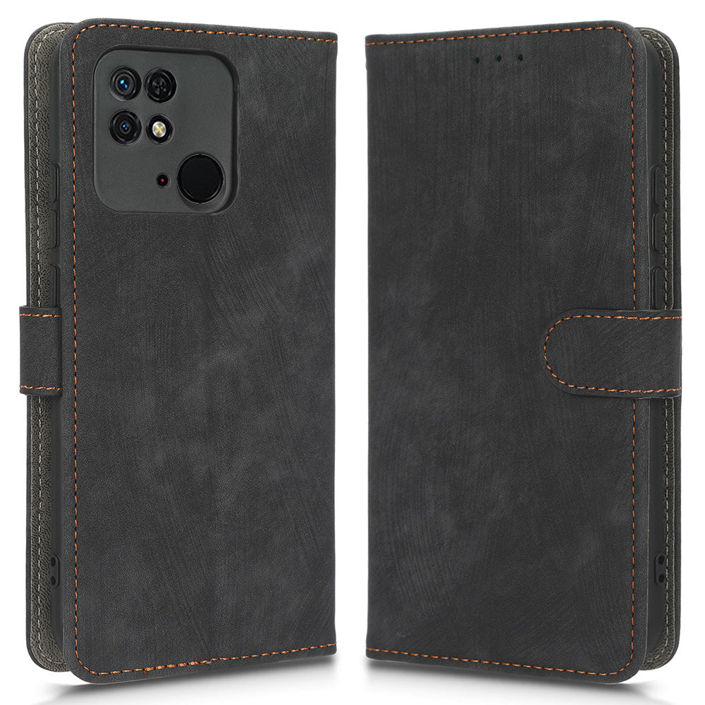 RFID Blocking Magnetic Phone Case For Xiaomi Redmi 10C 4G Redmi 10 (India) 4G PU Leather Anti-fall Protective Phone Cover with Wallet Stand RFID Blocking Magnetic Phone Case For Xiaomi Redmi 10C 4G Redmi 10 (India) 4G PU Leather Anti-fall Protective Phone Cover with Wallet Stand